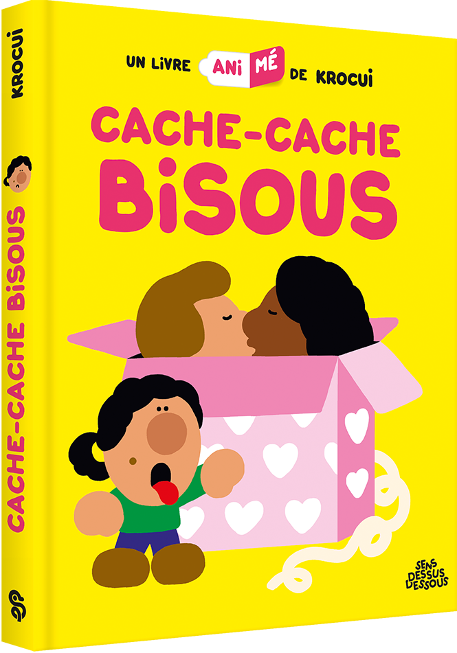 couverture cache-cache bisous