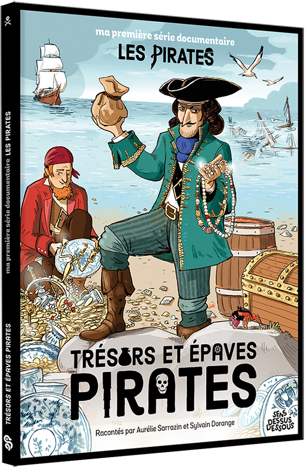 couverture trésors et épaves pirates