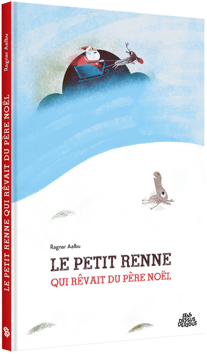 couverture le petit renne qui rêvait du père noël